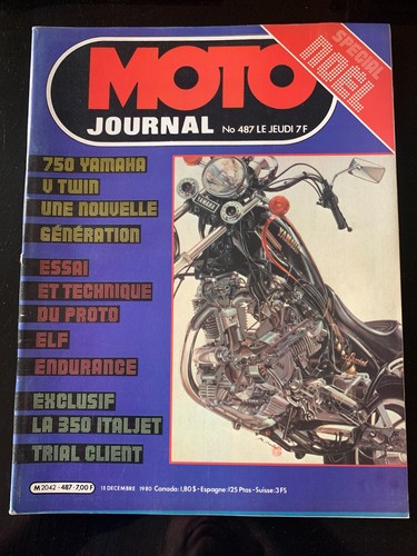 Moto journal 487 - moto, n°487