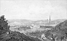 NORMANDIE - PANORAMA de ROUEN