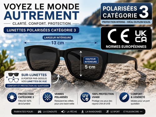 Lunettes soleil polarisées - soleil,