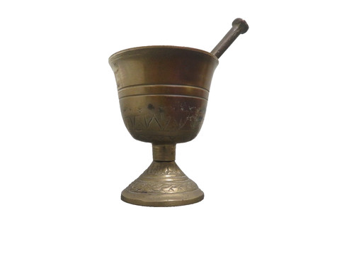 Ancien mortier pilon magreb - pilon,