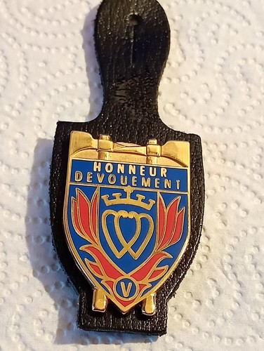 Insigne pucelle pompier - insigne,