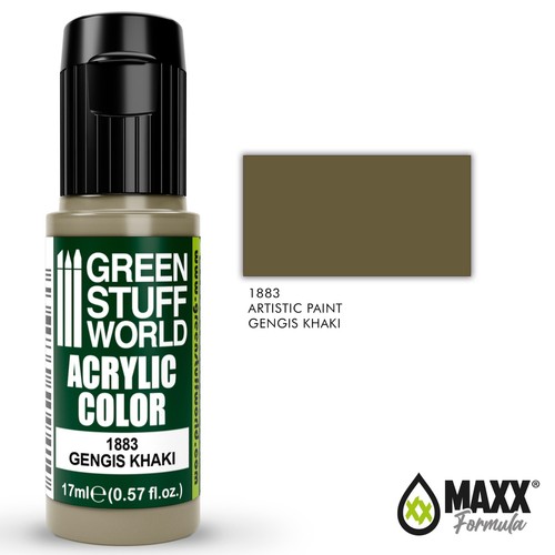 Peinture maquette gengis khaki - peinture,
