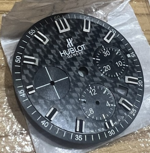 Cadran noir hublot big - noir, bang