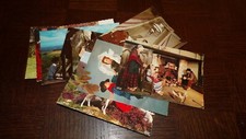 Lot 8 cartes - Folklore -