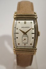 MONTRE MOVADO, BOITIER ORIGINAL, FONCTIONNE PARFAITEMENT, années 40 