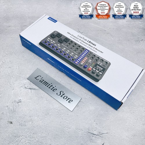 Zoom livetrak l6max canaux - l6max, 12