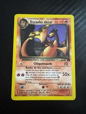 DRACAUFEU OBSCUR RARE - POKÉMON 21/82 TEAM ROCKET ÉDITION 2 FR