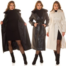 Trench Femme En Cuir