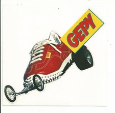 autocollant vintage chaussures gepy