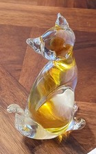 Chat vintage Murano inclusion