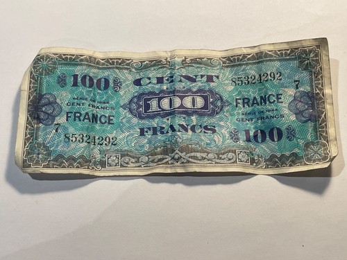 Billet france 100 francs - billet,