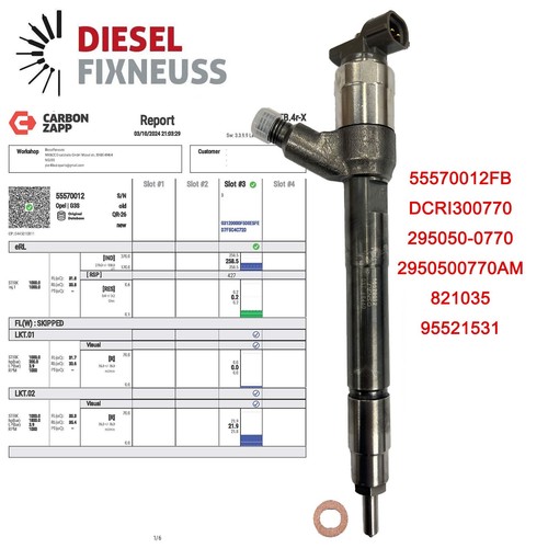 Injecteur denso 295050 0770 - injecteur, 295050-0770