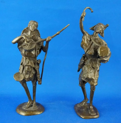 Bénin sculpture bronze ancien - bÉnin,
