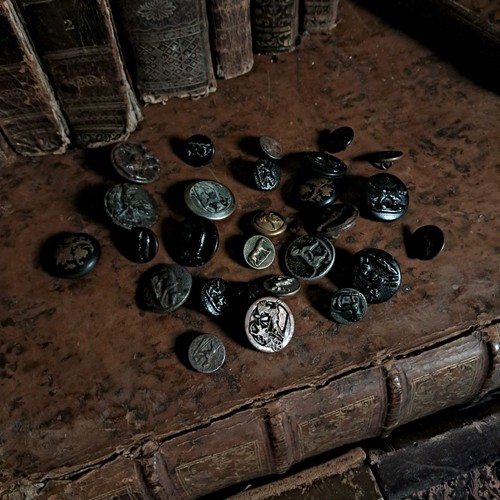 Lot boutons anciens vénerie