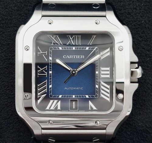 Cartier montre santos acier - santos, en
