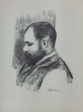 Auguste Renoir : Ambroise Vollard - LITHOGRAPHIE signée, MOURLOT, 1951