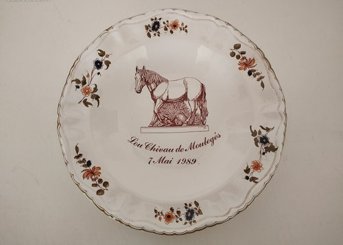 Assiette décorative cheval - assiette,
