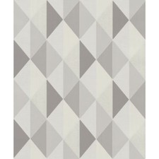 Fond d'écran effet 3D non tissé forme géométrique triangle Grandeco Orion ON3103