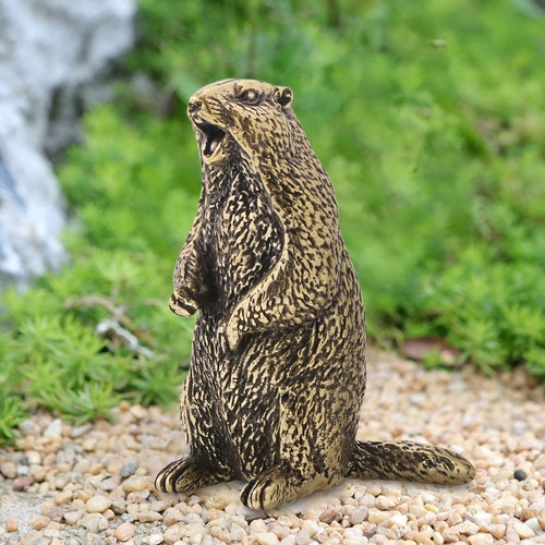Figurine marmotte en - figurine,