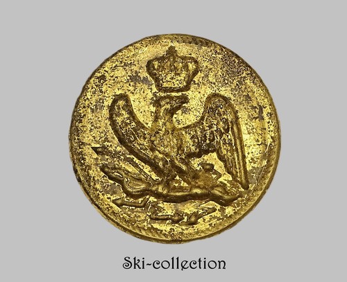 Bouton officier garde - de,