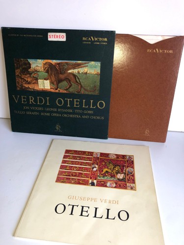 Otello verdi vickers rysanek - verdi,,