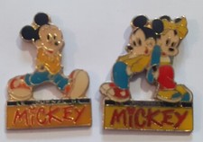 lot 2 pins disney magazine journal de mickey