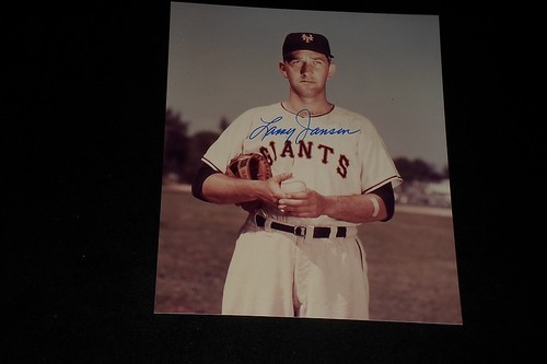 Larry jansen signed - larry,