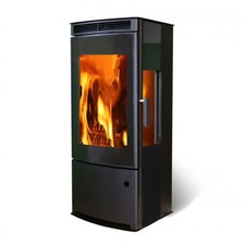 Poêle à Bois en Acier 9,1kW SUPRA Anaya Tri-vision Eco Design - FR9010590B