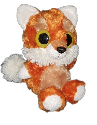 Peluche gros yeux renard cm - yeux, 20