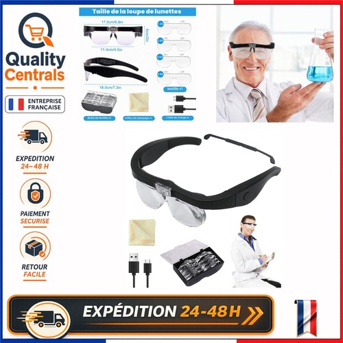 Lunettes loupe led - lunettes,