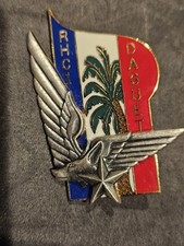 Insigne Militaure ALAT: 1° Régiment d'Hélicoptère de Combat Opex Daguet Numeroté