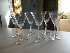 lot de 6 grands verre à vin