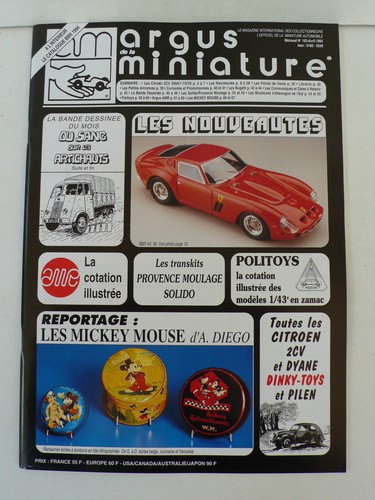 Argus miniature n 163 - la,