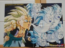 Grand Poster Dragon Ball Z Card Goku Buu Vegeta Gotenks Ghost mangas vintage