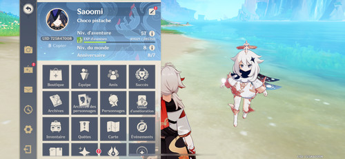 Compte genshin impact - compte,