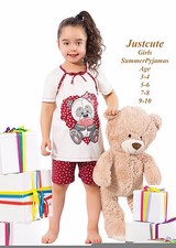 Pyjama fille short et manches