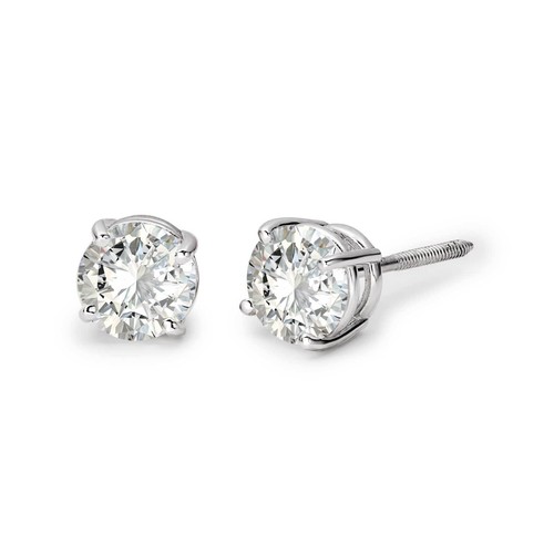 Boucles oreilles diamant - d'oreilles, en