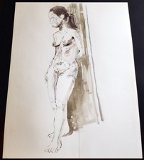 PEINTURE ORIGINALE Nu féminin