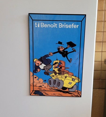 Plaque décorative benoit - plaque,