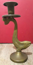 Ancien bougeoir en cuivre
