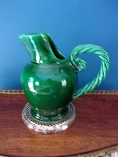 Très beau pichet VALLAURIS LUNETTA de forme peu courante