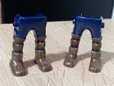 PLAYMOBIL X2 JAMBES BLEU