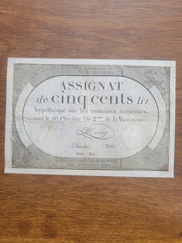 France assignat ancien - france,