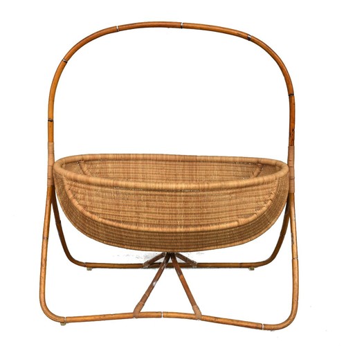 Berceau ancien bois - berceau, en