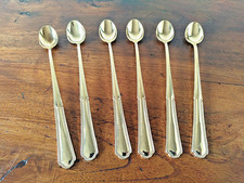 RARE 6 ANCIENNES CUILLÈRES À MAZAGRAN PUBLICITÉ CAFÉ GRAND'MÈRE - 80, 90'