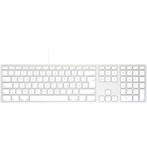 Clavier filaire aluminium - clavier,