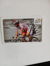cyclisme - carte signée Laurent Jalabert