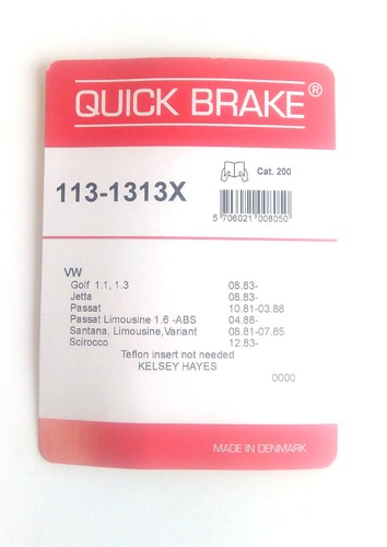 Rapide frein 113 1313x kit - rapide, 113-1313x