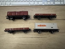 4 Märklin H0 Gütewagen Wagon