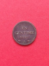 Monnaie 1 centime 1849 A